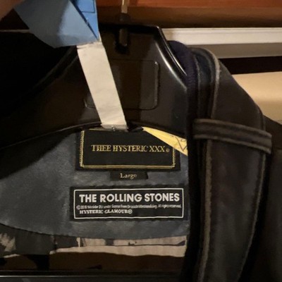 ジャケット・アウター HYSTERIC GLAMOUR THE ROLLING STONES Hysteric Glamour x Tsuyoshi Noguchi Rolling Stones Leather Jacket