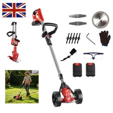 Foldable Strimmer Bundle Grass Trimmer Kit Garden Electric Lawn Edger Cutter