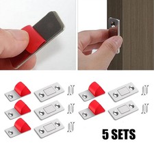 5 Pack Magnetic Door Catch Door Magnets For Cabinets Ultra Thin Cupboard Magnet