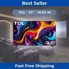 TCL 65" Q Series QLED 4K UHD HDR Smart Google TV 2160p Flat Screen Dolby Vision