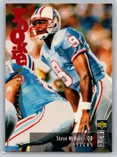 1995 Collector's Choice Update Football #U20 Steve McNair - VG - Houston Oilers