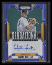 2025 Panini Prizm #SS-HF Hunter Furtado Sensational Signatures Blue /49