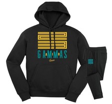 Hoodie Jogger Tracksuit To Match Jordan 11 Gamma Blue - Gammas Jumpsuit