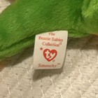 Beanie Babies Smoochy the Frog Plush 1999 Vintage - Full & McDonalds Size — photo 3
