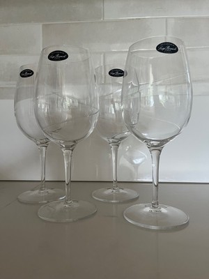 Luigi Bormioli Accademia Red Wine Glasses 20oz Set of 4 New With Tags