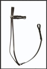 Jeffries Traditional Plain Hunt Breastplate - Havana - Pony sized
