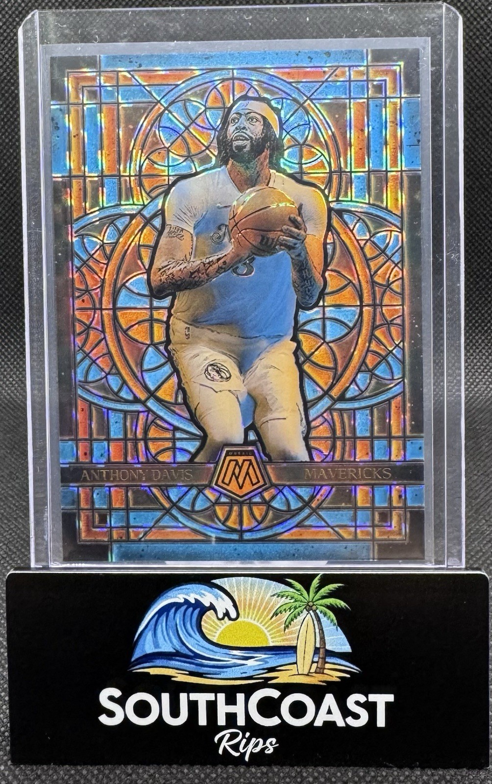 Anthony Davis 2024-2025 Panini Mosaic Stained Glass #20 Mavericks
