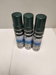 3x200ml Collonil Clean & Care Classic Reinigungsschaum – Sanfte & effektive Pfle