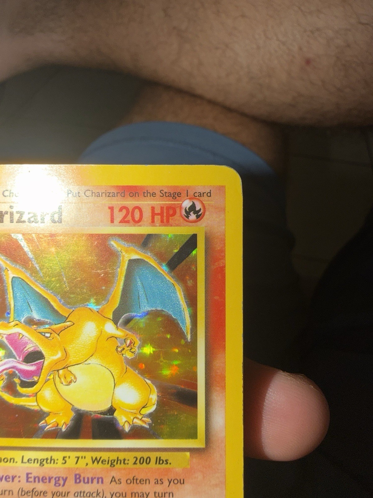 Pokémon TCG Charizard Base Set Holo Unlimited Rare Card 4/102 view 4