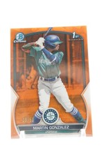 2023 Bowman Sapphire Edition #BCP-28 Martin Gonzalez Orange #/50