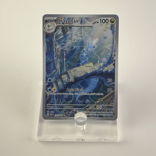 Dragonair 181/165 SV 151 Illustration Rare IR Holo Full Art English Pokemon TCG