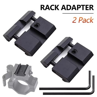 Schwalbenschwanz 11mm auf 20mm Weaver Picatinny Rail Adapter Zielfernrohrmontage