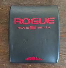 Rogue Fitness AbMat Abdominal Core Trainer Sit Up Pad Made in USA Black Red