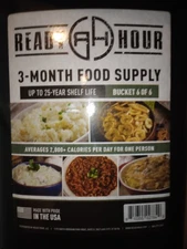 Ready Hour - Emergency Food - Bucket  6 of 6 - 25yr Shelf Life