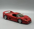 Hot Wheels Ferrari F50 1:18 Scale 1998 Red Diecast Model Car Mattel Vintage