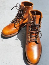 Chippewa Mens Brown Leather Boots 26.5cm  Good