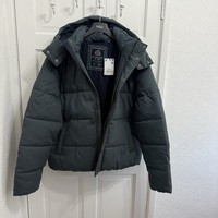 Mens Superdry Winter Puffer Jacket Hooded Warm Full Zip Everyday Smart Casual