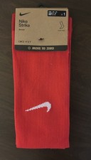 Nike Strike Knee High Soccer Socks Medium Red Unisex Youth Women Men