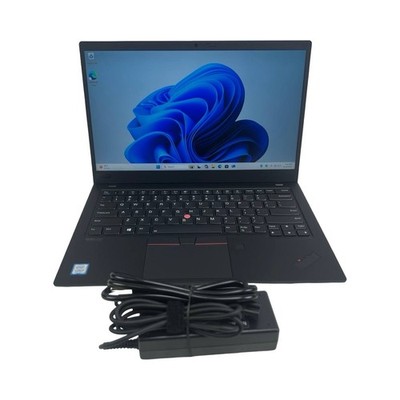 Lenovo ThinkPad X1 Carbon 7th Gen 14'' Laptop i5-8265U 500GB NVME 8GB RAM Win 11