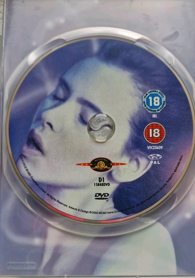 Lifeforce (DVD, 1985) - Image 3 of 3