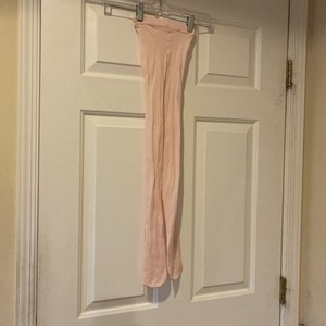 Capezio Girls Dance Pink Tights Sz M