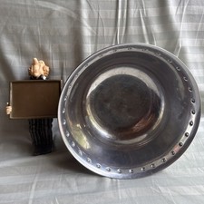 Bol de service Halloween en argent, butée de porte majordome AVANTAGES CHARITÉ