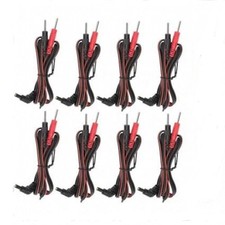 8TENS Unit Lead Wires FOR INTENSITY 10 TENS 2500 3000 7000 EMS 7500 TWIN STIM US