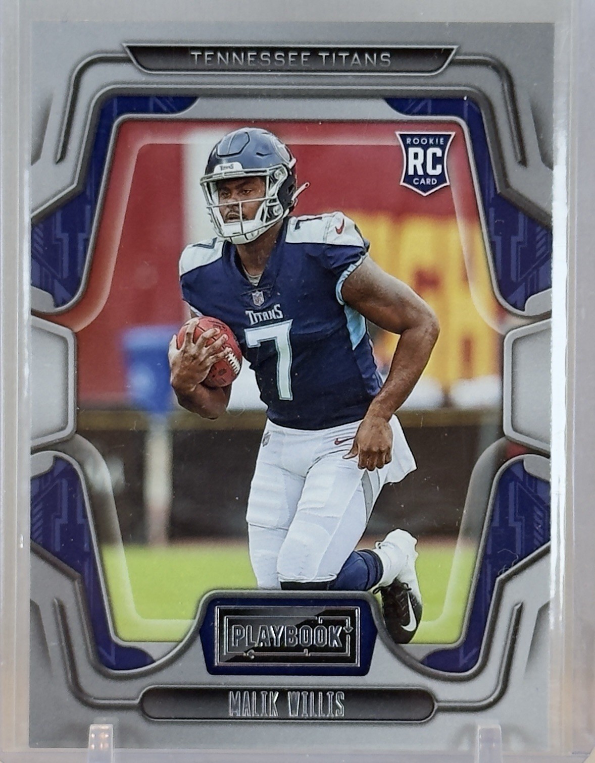 Malik Willis 2022 Playbook #103 Rookie Card (RC) Tennessee Titans NFL