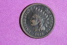 Estate Find 1871 Indian Head Cent #K60495