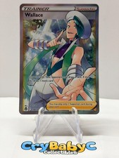 Pokemon Wallace 194/195 Silver Tempest Sword & Shield FULL ART TRAINER on eBay