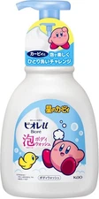 Biore U Foaming Body Wash Kirby Design Fresh Floral Scent Pump 600ml Japan New