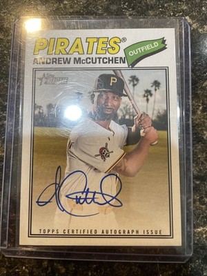 2026 Topps Heritage - Real One Autographs Andrew McCutchen #ROA-AMC (AU)