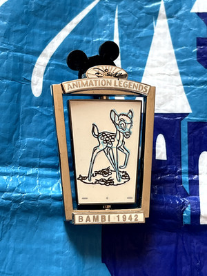 Disney Pin Trading Animation Legends Two Sides Spinner Series Bambi 1942