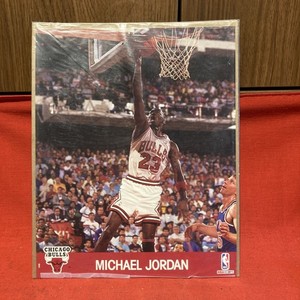 1990-91 NBA Hoops 8x10 Michael Jordan Action Photo VTG #23 Chicago Bulls