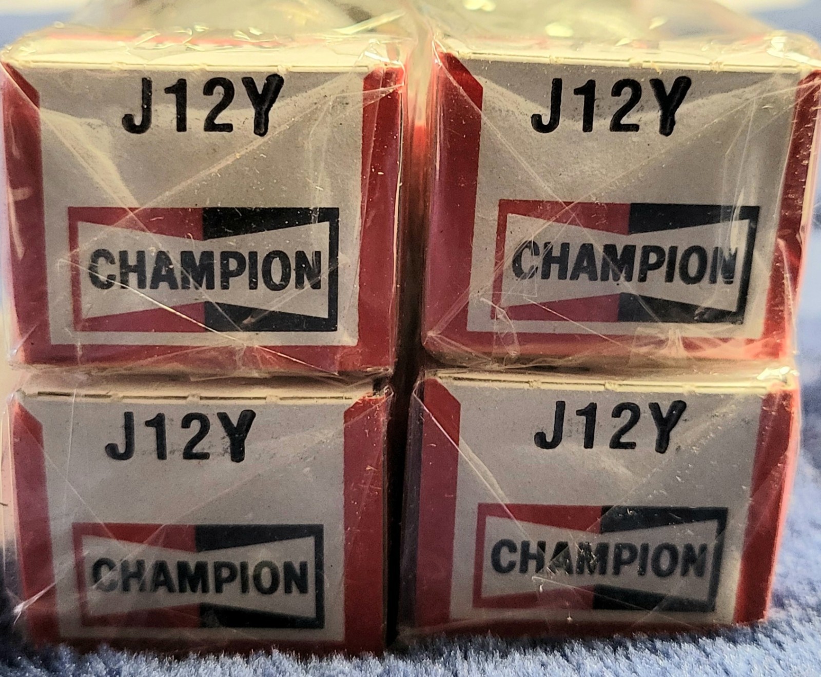 4 Champion J12Y Spark Plug Small Engine Individually Boxed Free Shipping