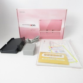 【Excellent】Nintendo 3DS Misty Pink Console Japanese Edition #Arr0420/03