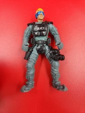 Chap Mei Police Force SWAT Action Figure Gray with Blue Goggles 4