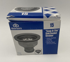 Dearborn 15 Snap-N-Tite Sink Basket Strainer