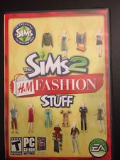 EUC - The SIMS 2 H M Fashion Stuff Pack PC, CD-ROM, 2007 Must Have H M Fashion