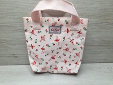 Cath Kidston Kids Marching Ballerina Print Small Hand Carry Bag Cotton PVC Used