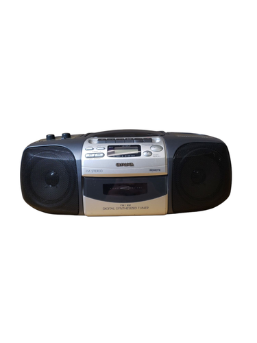 Vintage Aiwa CSD-ED20 Portable CD Cassette Player AM/FM Radio Boombox TESTED