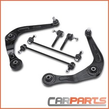 2x Querlenker + 2x Spurstangenkopf + 2x Koppelstange Vorne für Peugeot 206 2A 2M