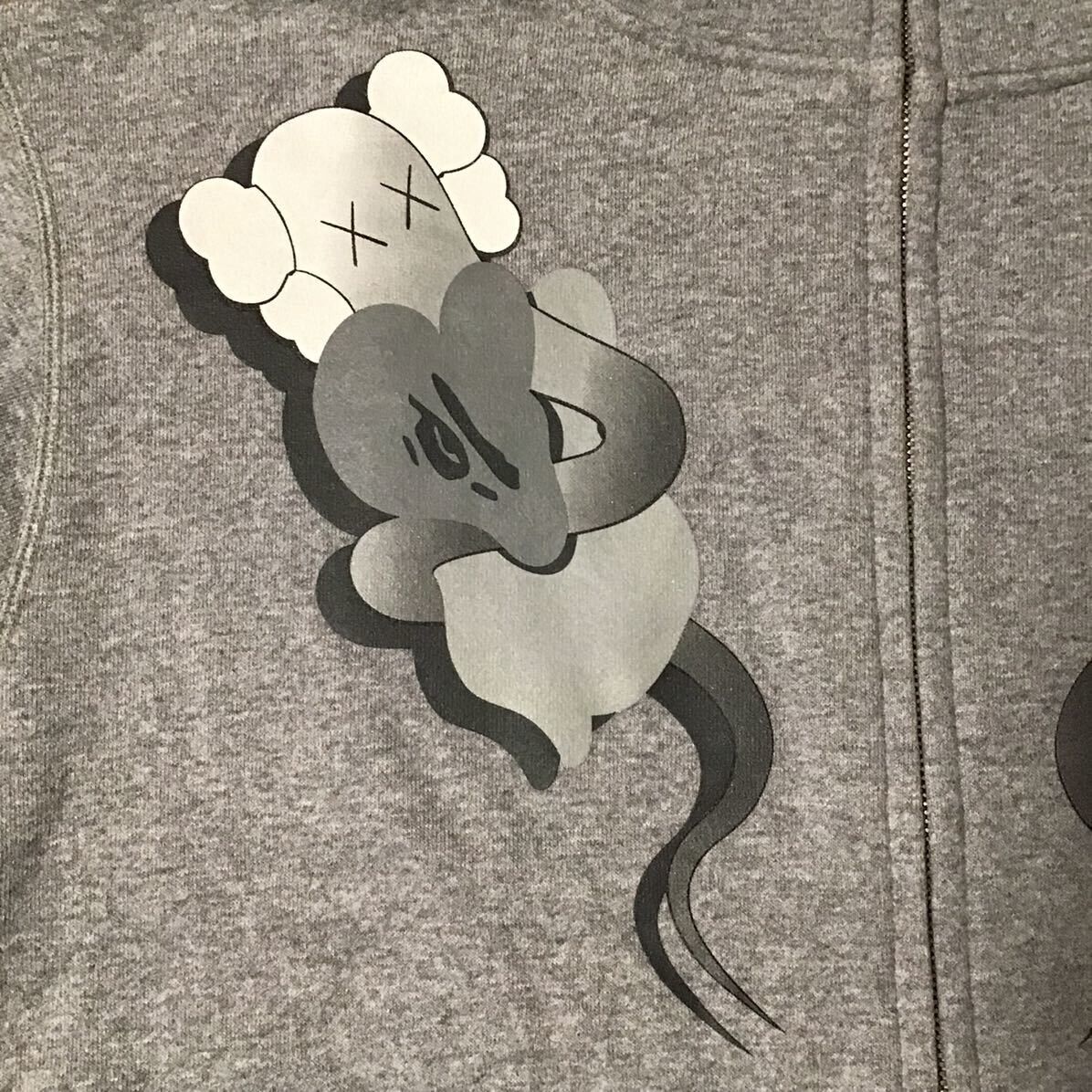 KAWS × BAPE STA bendy full zip hoodie a bathing ape star KAWS × BAPE STA bendy full zip hoodie a bathing ape star