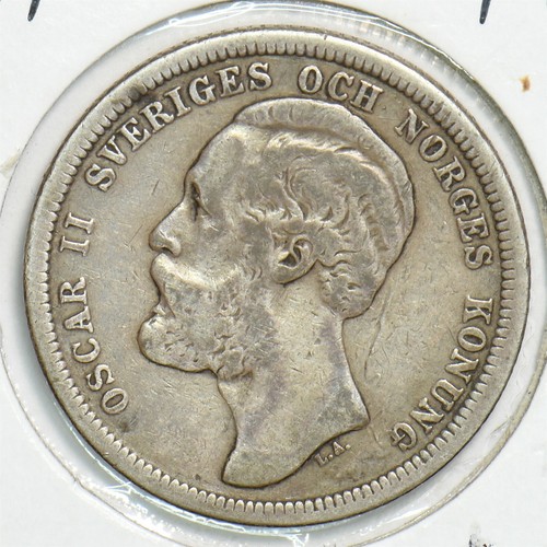 Sweden 1877 Krona S0328 combine shipping - Picture 1 of 2