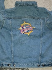 Vintage Universal Studios Jean Denim Jacket Islands Of Adventure Vintage 90s .
