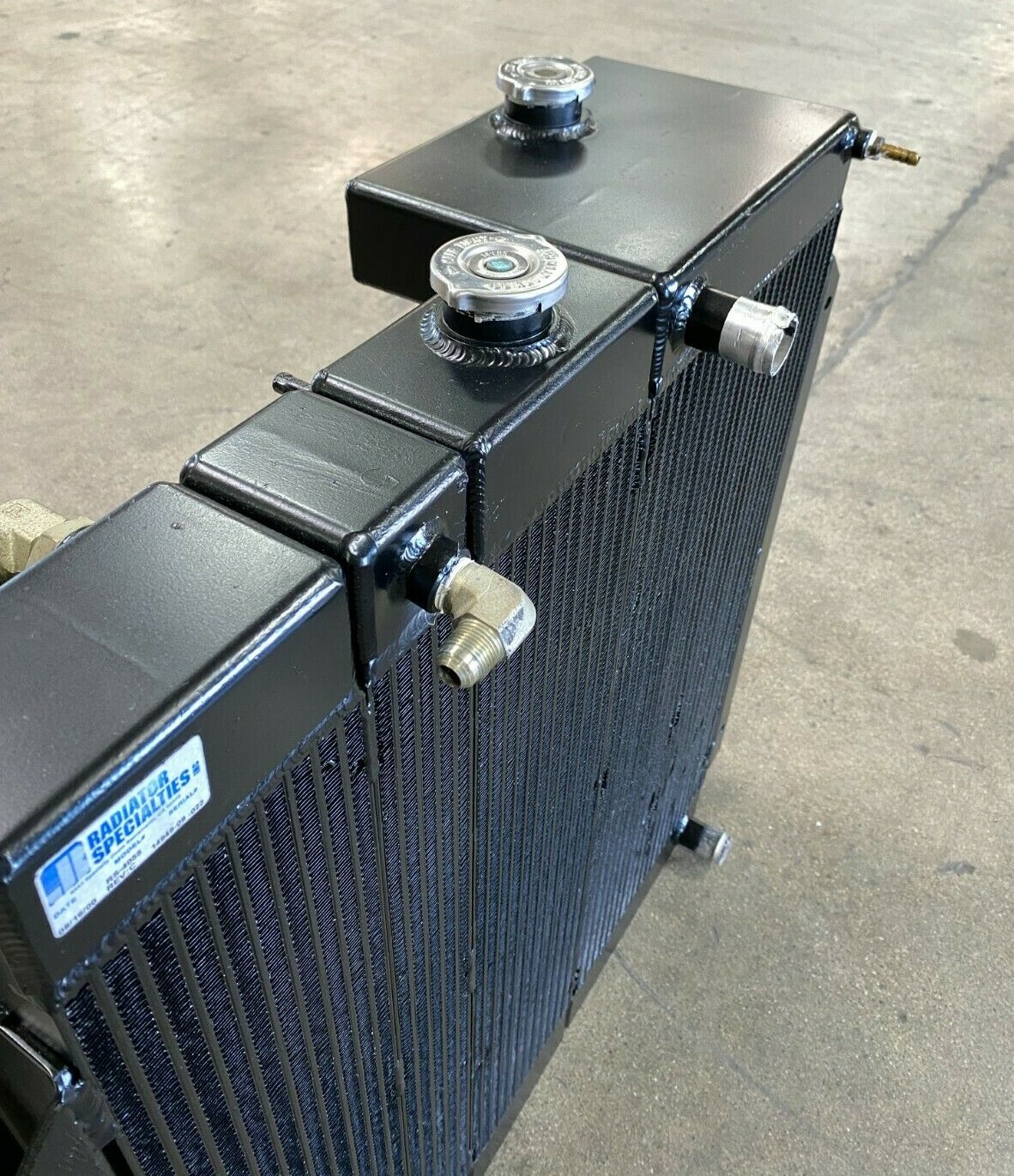 Aluminum Radiator Radiator Specialties RS4055 31" x 26"; 4 Chambers eBay