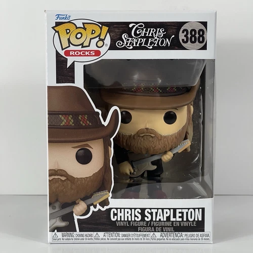 Funko Pop! Rocks Chris Stapleton with Guitar Funko Pop! Vinyl Figure #388 (New)