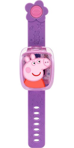 Kids Watch Peppa Pig Learning Watches Purple Children Games Educational Counting - Picture 10 of 10