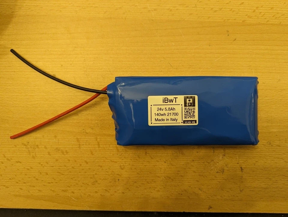 PACCO BATTERIA EBIKE LITIO 24V 11.6AH/17.4AH/23.2AH CELLE LG 2170-M58T E-BIKE - Bild 3 von 3