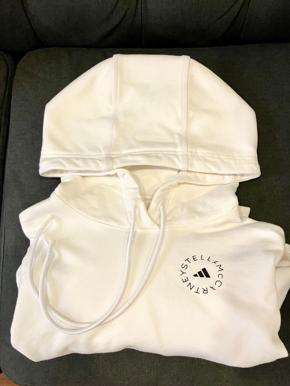 Adidas by Stella McCartney FuturePlayground Cropped Hoodie Women's  Size SMALL image 7